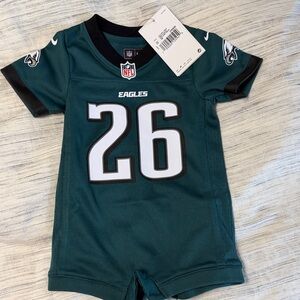 Eagles Baby Jersey Romper